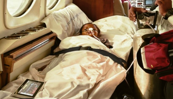 भोपाल की 7 साल की बच्ची के लिए 'पीएम श्री एयर एंबुलेंस' बनी संजीवनी