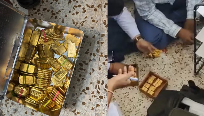Ahmedabad: एटीएस और डीआरआई को मिली बड़ी कामयाबी, बंद फ्लैट में मिला 90 किलो सोना और कैश