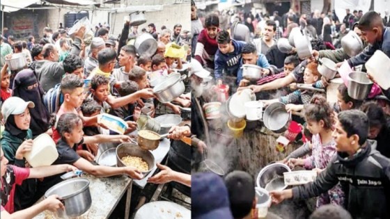 गाजा में खाना बांटने के दौरान फिर से गोलीबारी, 32 लोगों की मौत, 232 घायल