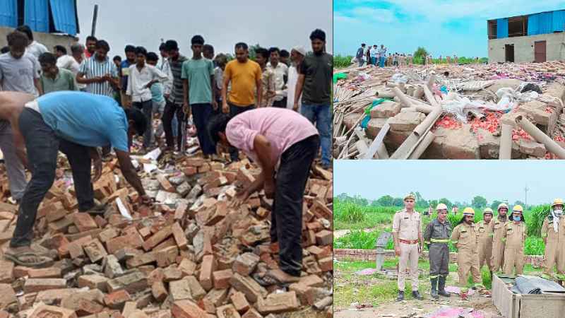 अमरोहा में पटाखा फैक्‍ट्री में जोरदार धमाका, चार महिलाओं के उड़े चिथड़े, कई घायल