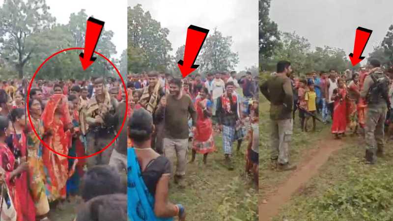कुख्यात नक्सली हिड़मा के गांव में बेटी की विदाई बनी चर्चा का विषय, CRPF जवानों ने निभाया भाई का फर्ज