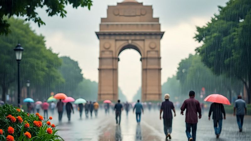 Weather Update: दिल्ली-NCR में मॉनसून की दस्तक, मौसम विभाग ने जारी किया येलो अलर्ट