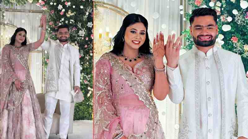 क्रिकेटर रिंकू सिंह और सांसद प्रिया सरोज की हुई सगाई, अखिलेश-जया बच्चन समेत पहुंचीं कई हस्तियां, VIDEO