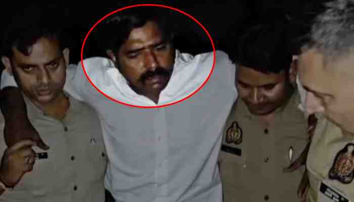 मथुरा : नाबालिग से रेप के आरोपी हिस्ट्रीशीटर को पुलिस ने मुठभेड़ के बाद किया गिरफ्तार