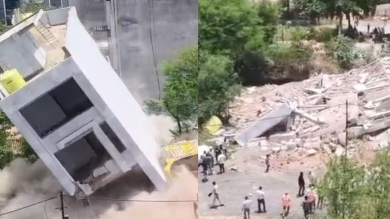 MP के इंदौर में अजीबोगरीब वारदात, रिश्वत नहीं देने पर बम से उड़ा दी 4 मंजिला इमारत