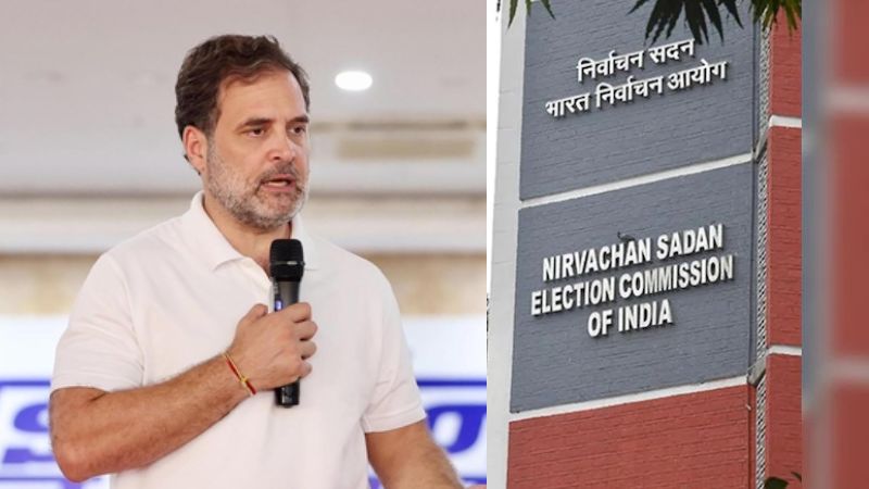 राहुल गांधी के आरोपों को EC ने बताया बेतुका और कानून का अपमान, कहा- मैच हारने के बाद रेफरी को दोष देना नई आदत
