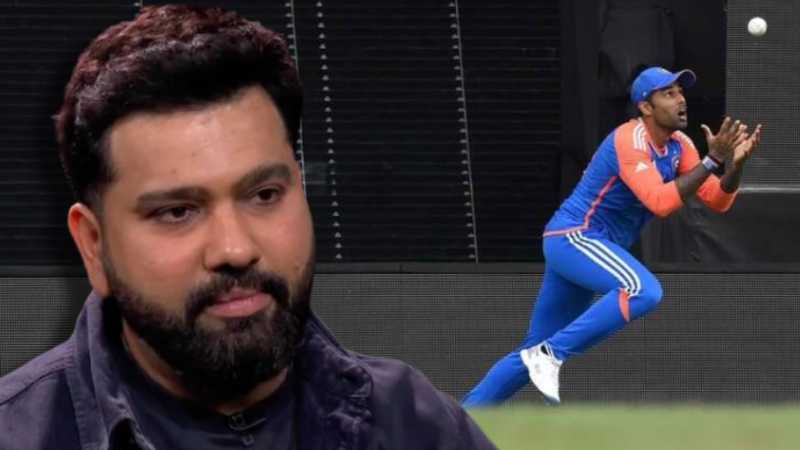 कैच लेने के बाद भी अंपायर...": रोहित ने सूर्यकुमार के टी20 विश्व कप फाइनल कैच को लेकर किया बड़ा खुलासा