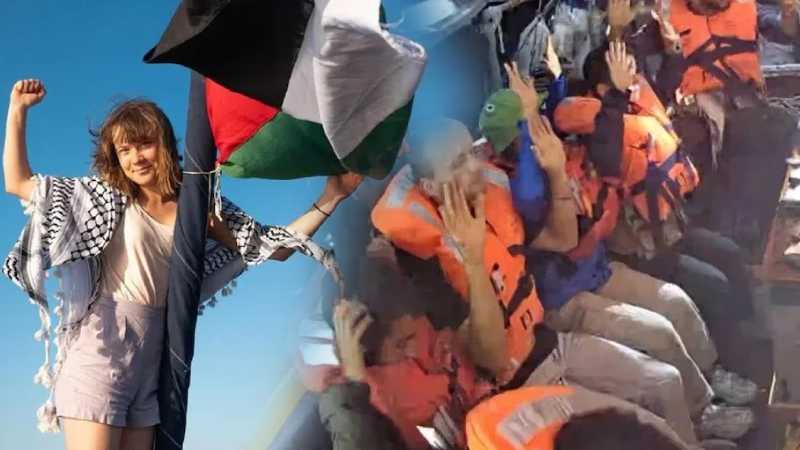 इजरायली कमांडो का समुद्री ऑपरेशन, गाजा रवाना जहाज़ को रोका, ग्रेटा थनबर्ग हिरासत में