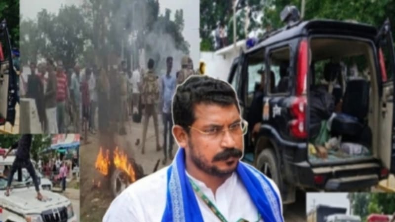 सांसद चंद्रशेखर आजाद को रोकने से मचा बवाल, प्रयागराज में भीम आर्मी कार्यकर्ताओं ने कई गाड़ियों में लगाई आग, पुलिस पर फेंके ईंट- पत्थर, दर्ज हुई FIR, 12 लोग गिरफ्तार
