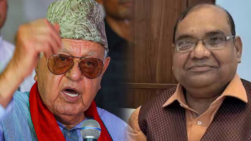 जम्मू-कश्मीर पर फारूक अब्दुल्ला के बयान पर भड़के सांसद बृजलाल, कहा- यह समाज को बांटने की कोशिश है