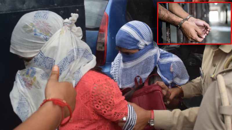 सेक्स रैकेट का भंडाफोड़, दो पुलिसकर्मी और 6 महिलाओं समेत 9 गिरफ्तार