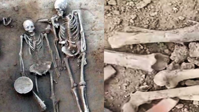 जींद में तालाब से निकले 10 नरकंकाल, सामान्य इंसान से 8 फीट ज्यादा है लंबाई, इलाके में हड़कंप