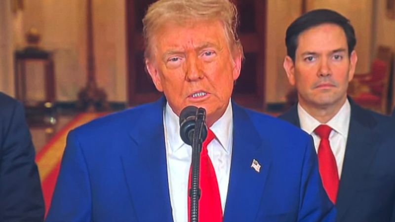 "अब या तो ईरान में शांति होगी या फिर विनाश" ईरान के परमाणु ठिकानों पर हमले के बाद बोले अमेरिकी राष्ट्रपति ट्रंप