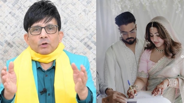 'अपना नाम बदलकर हिना नौटंकी रख लो', हिना खान ने हिंदू लड़के से की शादी तो भड़के KRK