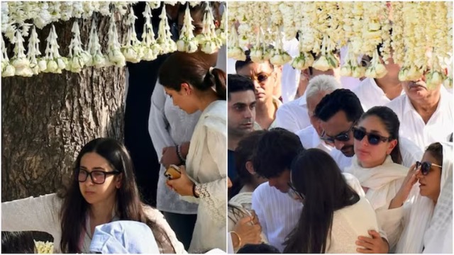 Sanjay Kapur Funeral: पिता के अंतिम संस्कार में टूट गया बेटा कियान, करिश्मा का बुरा हाल, करीना-सैफ ने संभाला
