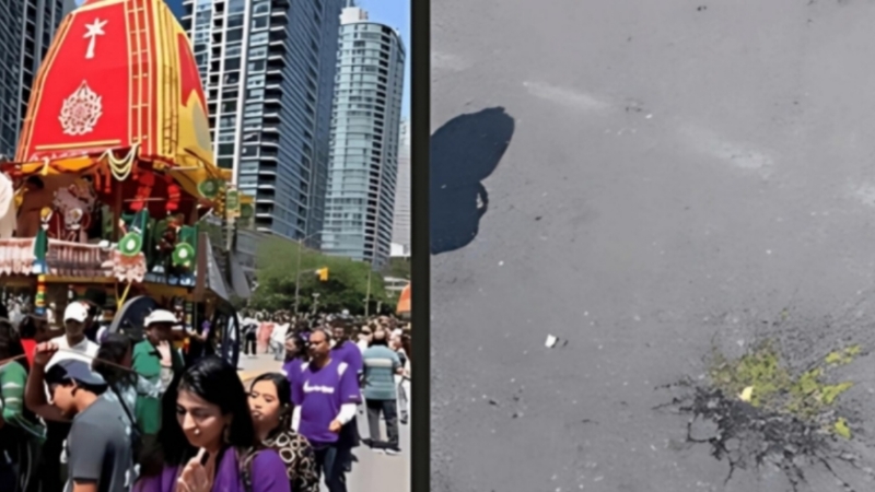 जगन्नाथ रथ यात्रा के दौरान आस्था का अपमान! श्रद्धालुओं पर फेंके गए अंडे, कनाडा से लेकर भारत तक बवाल