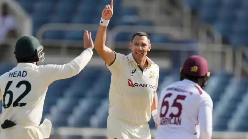 वेस्टइंडीज के खिलाफ स्कॉट बोलैंड ने 'पिंक बॉल टेस्ट' में ली हैट्रिक, ऐसा करने वाले बने इकलौते गेंदबाज