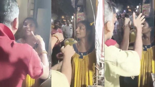 'हिंदुस्तानी नहीं हो क्या...', मराठी बोलने का बना रहे थे दबाव... महिला ने कर दी बोलती बंद, भागने पर हुए मजबूर, Video Viral