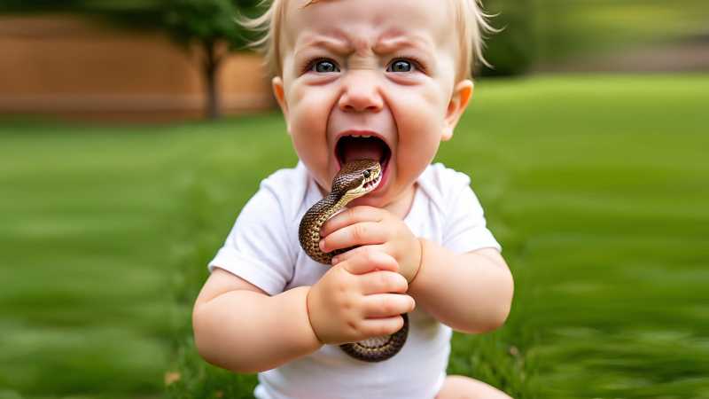 एक साल के बच्चे ने सांप को खिलौना समझकर काटा, सांप की हो गई मौत, बिहार में हैरान कर देने वाली घटना