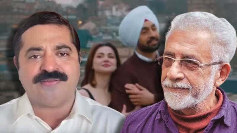 ‘सरदार जी 3’ विवाद में दिलजीत दोसांझ का समर्थन करना नसीरुद्दीन को पड़ा भारी, भाजपा नेता बोले - 'क्या भारत से बढ़कर हैं उनका पाकिस्तान प्रेम?'