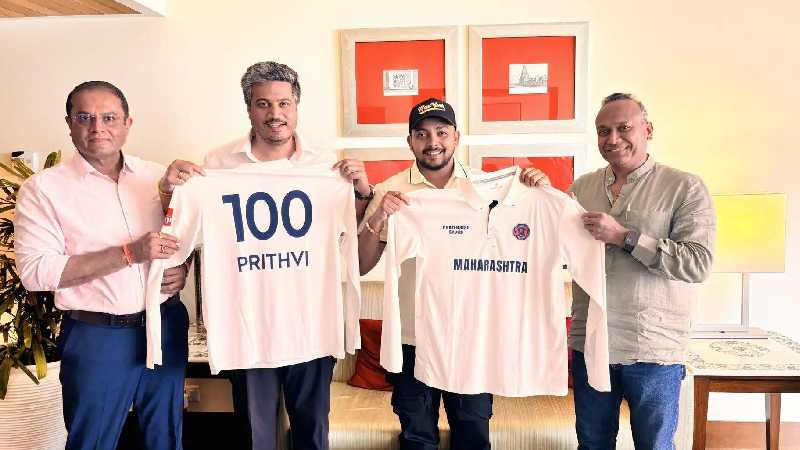 पृथ्वी शॉ की हुई महाराष्ट्र टीम में वापसी, हो गया आधिकारिक ऐलान
