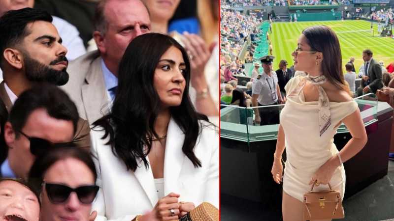 विराट के पीछे-पीछे विंबलडन देखने पहुंचीं अवनीत कौर! वायरल हुआ अनुष्का और कोहली का रिएक्शन