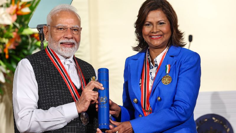 PM मोदी को मिला त्रिनिदाद का सर्वोच्च सम्मान... कहा– "हमारी मित्रता शाश्वत और मजबूत होती जा रही है"