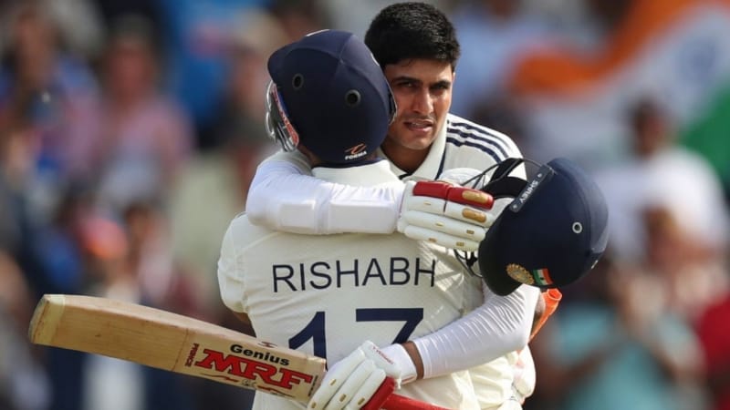 IND vs ENG, 2nd Test: पहले दिन का खेल समाप्त भारत का स्कोर 310/5, कप्तान गिल ने शतक जड़ते ही रचा इतिहास, जायसवाल के आगे अंग्रेजों के छूटे पसीने