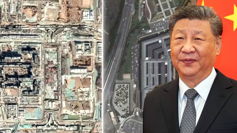 तीसरे विश्व युद्ध के लिए चीन का खतरनाक प्लान? पेंटागन से 10 गुना बड़ी सीक्रेट मिलिट्री सिटी तैयार, परमाणु हमले में भी रहेगा सक्रिय