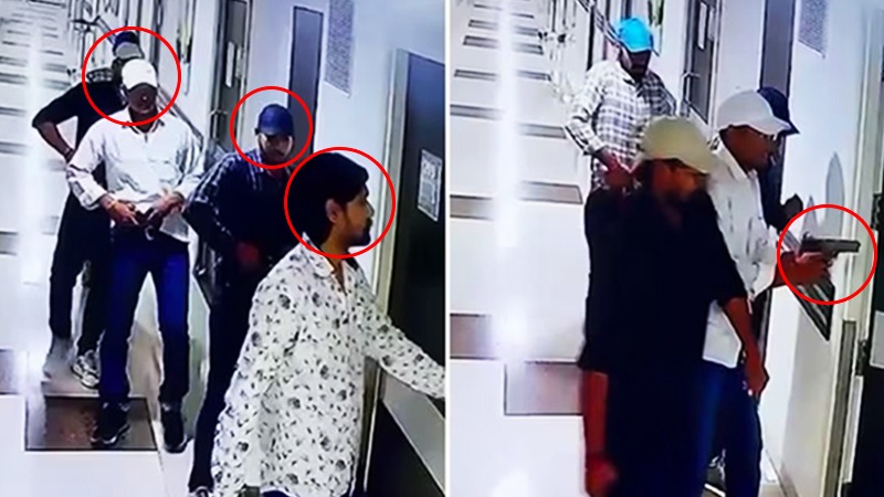 हाथ में पिस्टल, फिल्मी स्टाइल में अस्पताल में एंट्री और ICU में घुसकर 25 सेकंड में कर दिया खेल खत्म, CCTV में वारदात कैद
