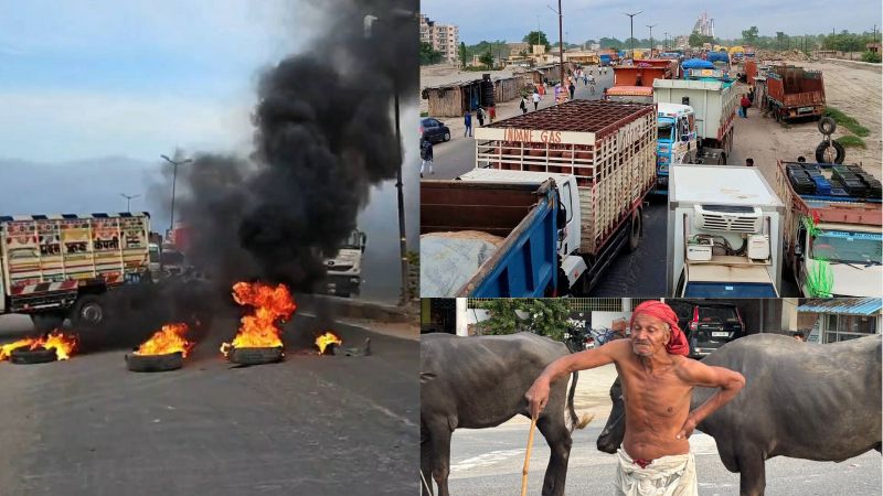 बिहार बंद का दिखने लगा व्यापक असर, गांधी सेतु पुल बंद, थोड़ी देर में पटना पहुंचेंगे राहुल गांधी