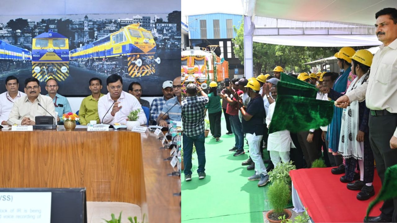 रेल इंजन के निर्माण में बरेका ने रचा इतिहास, ज्यादा ताकत, लेटेस्ट टेक्नोलॉजी से लैस 2500वां विद्युत लोकोमोटिव किया गया राष्ट्र को समर्पित