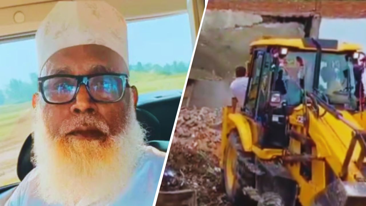 यूपी में अवैध धर्मांतरण सिंडिकेट पर तगड़ा प्रहार, छांगुर के भतीजे सबरोज के ठिकानों पर गरजा बुलडोजर, चुटकियों में घर जमींदोज