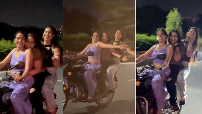 जयपुर में तीन युवतियों ने रील बनाने के चक्कर में तोड़ा ट्रैफिक नियम, अब भुगतना पड़ा अंजाम, वायरल हुआ वीडियो