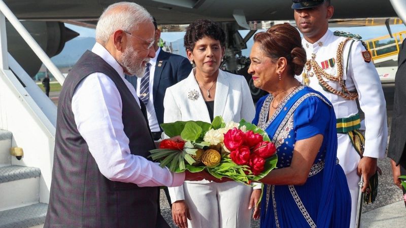 त्रिनिदाद एंड टोबैगो में PM Modi का ऐतिहासिक संबोधन: OCI कार्ड, राम मंदिर और बिहार की विरासत का जिक्र