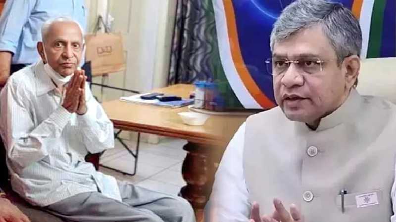 रेल मंत्री अश्विनी वैष्णव के पिता दाऊलाल वैष्णव का निधन, 81 वर्ष की आयु में जोधपुर AIIMS में ली अंतिम सांस