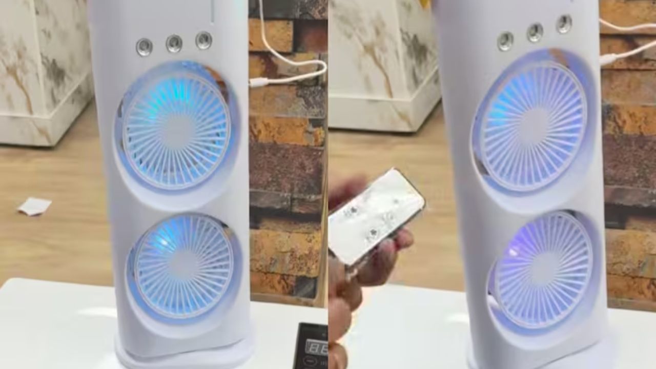 कूलर को कहें अलविदा! घर लाएं पॉकेट साइज AC, जो चले बैटरी से भी, कीमत इतनी कम कि सुनकर रह जाएंगे हैरान!