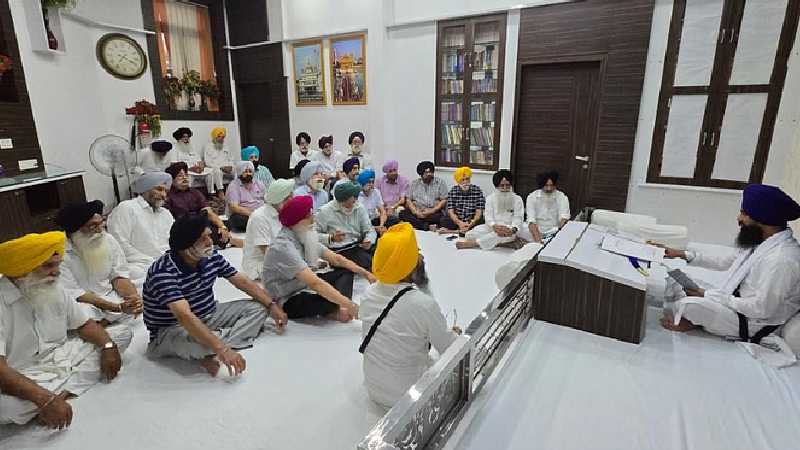 चीफ खालसा दीवान के प्रतिनिधिमंडल ने जत्थेदार श्री अकाल तख्त साहिब से की मुलाकात, अमृत ग्रहण को लेकर दिए गए निर्देश