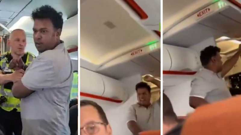 लंदन से ग्लासगो जा रही फ्लाइट में बम की धमकी, "अल्लाह हू अकबर" और "डेथ टू अमेरिका" के नारे लगाने वाला शख्स गिरफ्तार