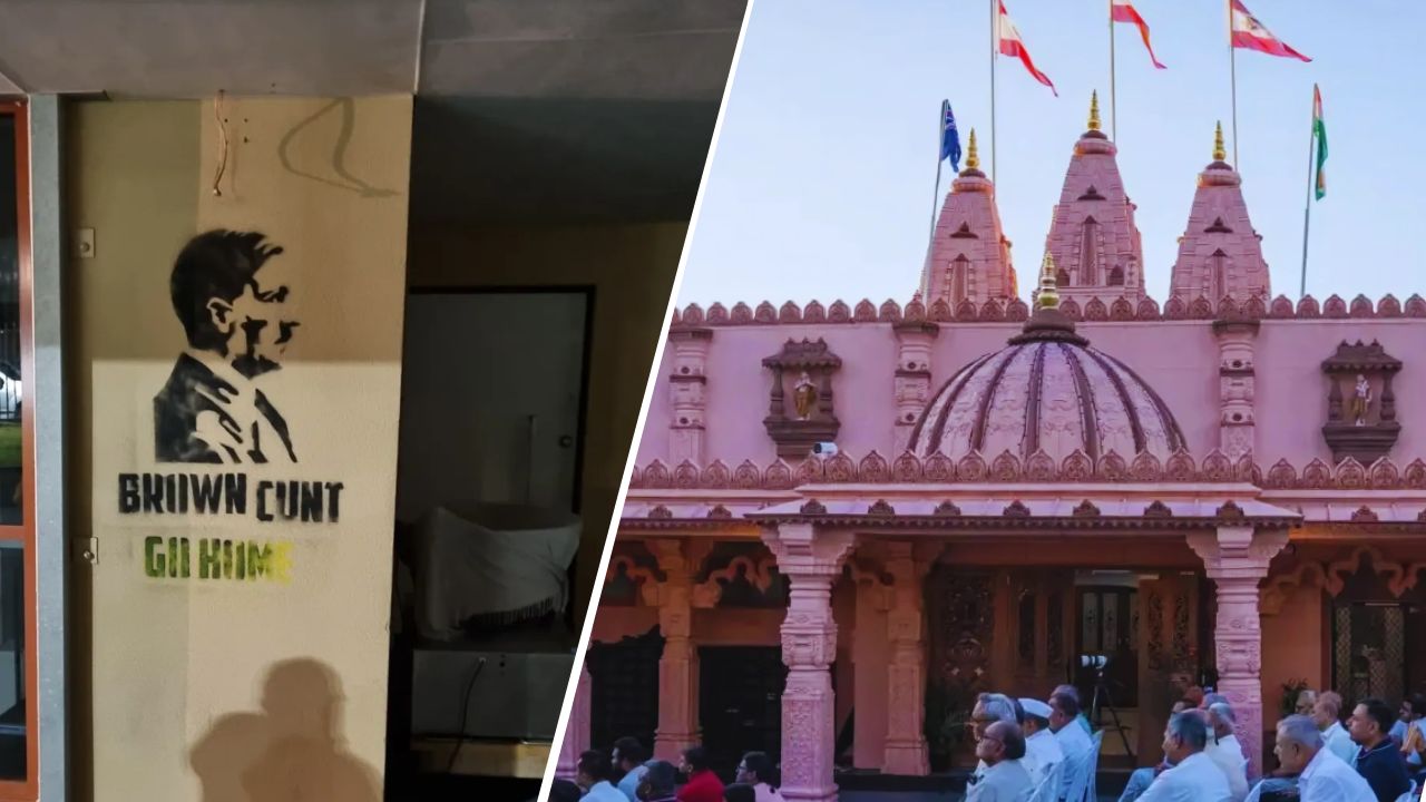 ‘गो होम ब्राउन...’, ऑस्ट्रेलिया में भारतीय समुदाय पर थम नहीं रहे नस्लभेदी हमले, हिंदू मंदिरों-रेस्टोरेंट्स पर लिखी गईं नस्लीय गालियां, दी गई धमकी