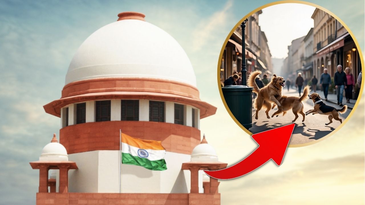 दिल्ली-NCR के सारे आवारा कुत्ते जाएंगे शेल्टर होम, सुप्रीम कोर्ट का सख्त निर्देश, कहा- अगर कोई इन निर्देशों में रुकावट डालेगा तो…