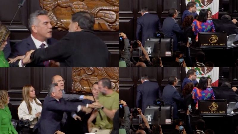 VIDEO: चश्मा वाला आया, महिला आई सब पर टूट पड़ा सांसद...मैक्सिको की संसद में जूतम पैजार, खूब हुई मार, अध्यक्ष की ही हो गई पिटाई