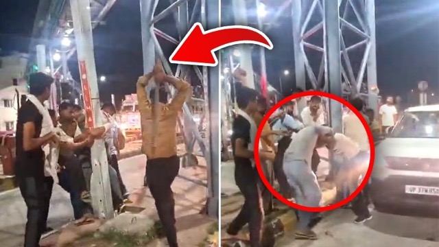 टोल बूथ पर सेना के जवान ने दिखाया अपना आई कार्ड तो भड़क गए टोलकर्मी, खंबे से बांधकर बुरी तरह पीटा, Video वायरल