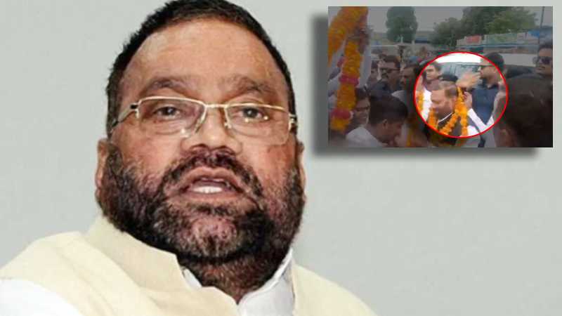 रायबरेली : स्वामी प्रसाद मौर्य को पहले पहनाई माला, फिर जड़ा तमाचा, कार्यकर्ताओं ने हमलावरों को पकड़ कर पीटा