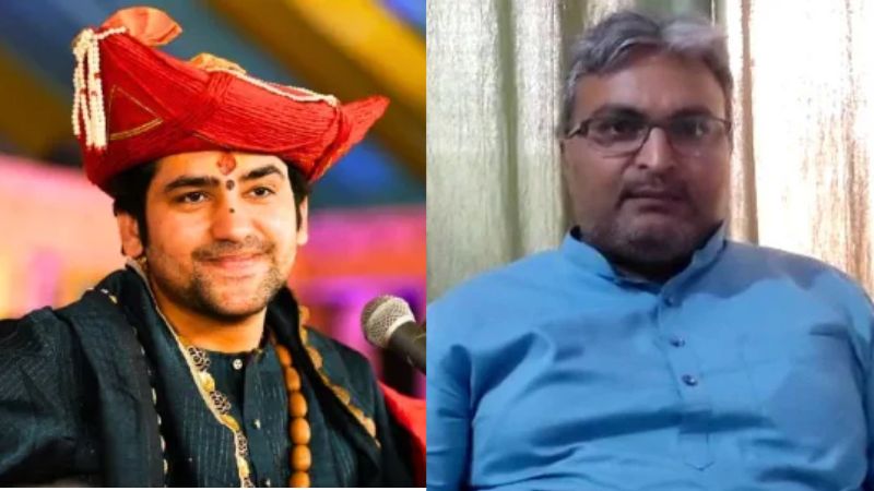 पंडित धीरेंद्र शास्त्री पर महिला तस्करी का आरोप लगाने वाले प्रोफेसर पर हुई FIR, सोशल मीडिया पर शेयर वीडियो से मचा था बवाल