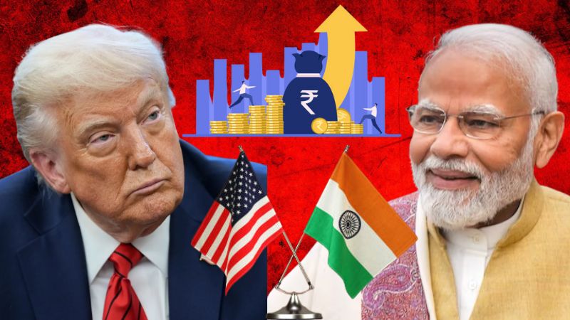 अमेरिका को पछाड़ भारत बनेगा दूसरी अर्थव्यवस्था! टैरिफ विवाद के बीच एक रिपोर्ट ने ट्रंप की नींद उड़ाई, जानिए कैसे होगा खेल
