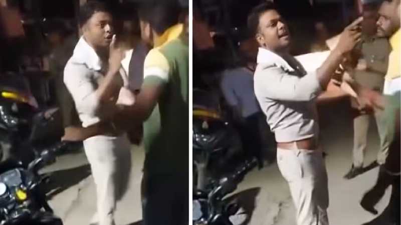 'जितना बोलेगा, उतना मारूंगा...', खाकी की हनक या गुंडागर्दी? वर्दीधारी ने युवक को मारे एक के बाद एक तमाचे, वीडियो वायरल