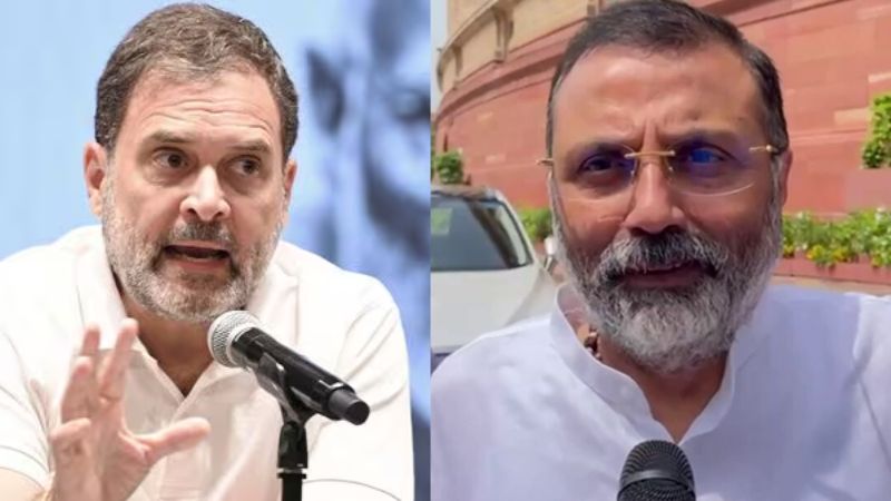 'वोटों के डकैत वापस आना चाहते हैं', EC पर राहुल गांधी ने उठाए थे सवाल, भाजपा सांसद निशिकांत दुबे का करारा जवाब