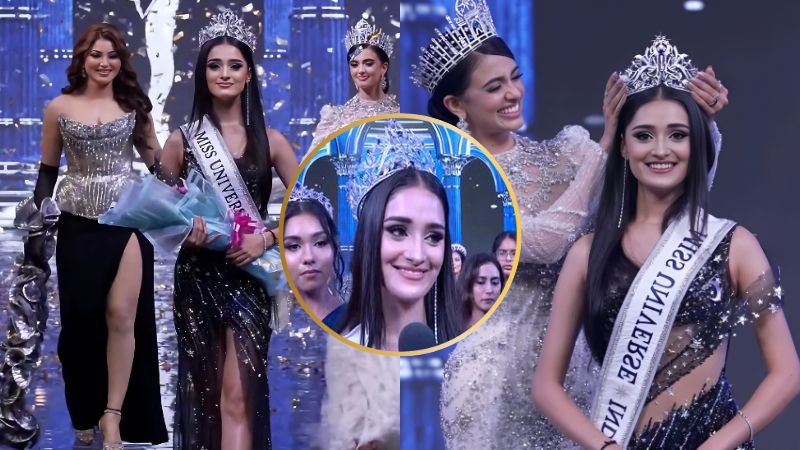राजस्थान की बेटी के सिर सजा मिस यूनिवर्स इंडिया 2025 का ताज, कौन हैं मणिका विश्वकर्मा, जिन्होंने अपनी सुंदरता और काबिलियत से बजाया डंका?