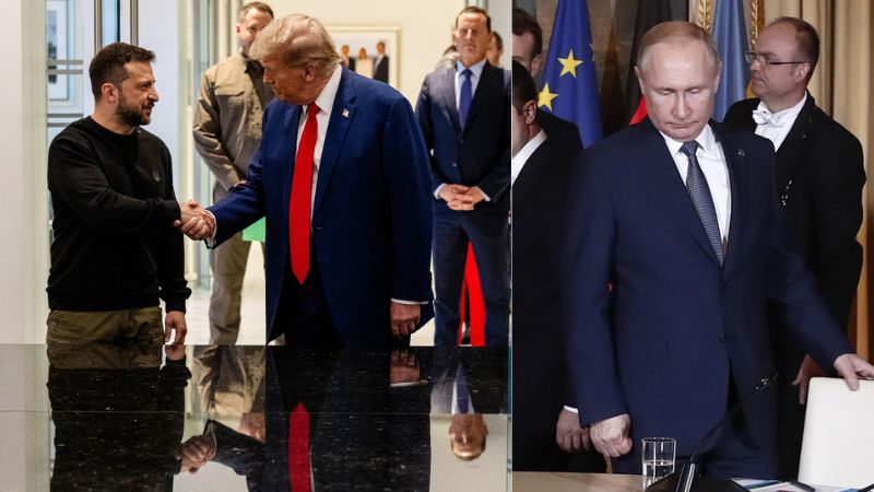 पुतिन-जेलेंस्की का रिश्ता 'तेल और सिरके' जैसा, भारत के बाद अब रूस पर 50 प्रतिशत टैरिफ लगाने की तैयारी में ट्रंप, कहा- मैंने 7 युद्ध रोके लेकिन...